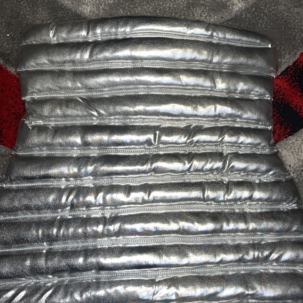 Silver mini dress - Picture 2 of 12